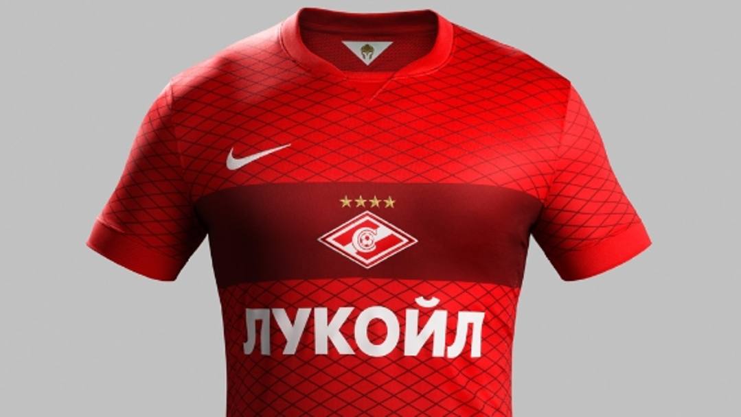 A 10 la divisa casalinga dello Spartak Mosca.
